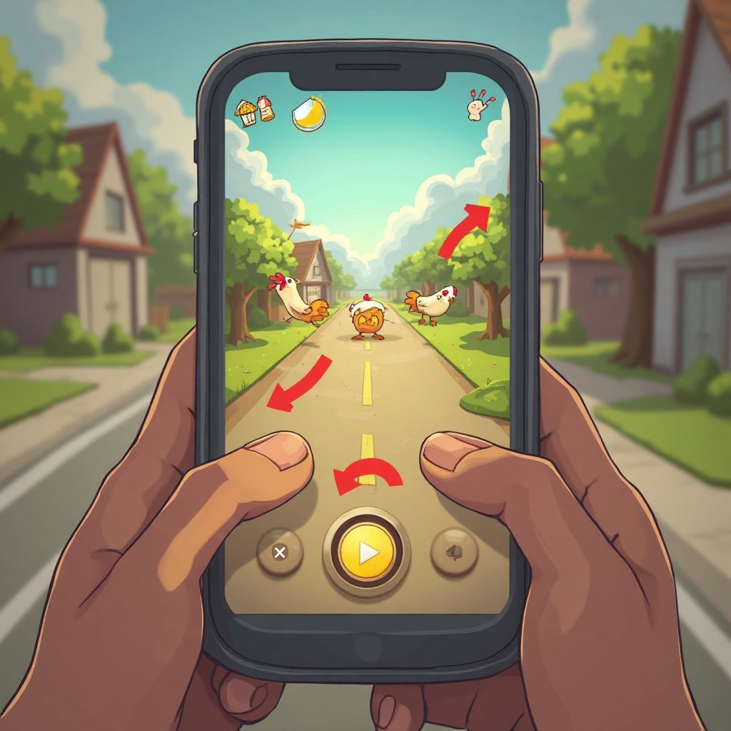 Gameplay guide showing controls